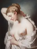 William Hoare, Allegory of Summer, Pastel on paper