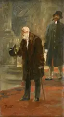 Ferdinand Brütt, "Theaterherzog von Meiningen", Oil on canvas