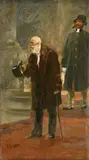 Ferdinand Brütt, "Theaterherzog von Meiningen", Oil on canvas