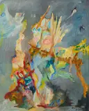 ein Hamlet-Migof by Bernard Schultze, 1997, Oil on canvas, sold Jun 2022