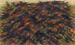 Gebirgslandschaft (Katharinenberg-Landschaft) by Max Uhlig, 1984, Oil on canvas, sold Jun 2022