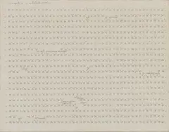 Carlo Alfano, Untitled (Frammenti di un autoritratto anonimo No. 24), Around 1972, Pencil on canvas