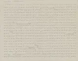 Carlo Alfano, Untitled (Frammenti di un autoritratto anonimo No. 24), Around 1972, Pencil on canvas