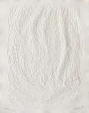 Untitled by Günther Uecker, 1997, Embossing on card, offered Jun 2022