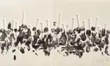 Günther Uecker, Kein Fehler im System, 1978, 7 embossings with lithographs on card resp. on one double page resp. on binding