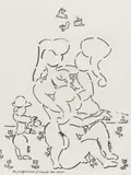 William Copley, Untitled (The Judgement of Paris)