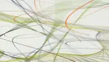 Thomas Ruff, Zycles 3, 2009, Ditone print on semi-transparent polyester film