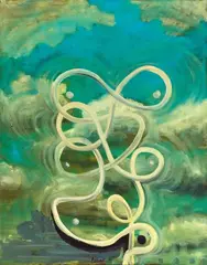 Anton Henning, Blumenstilleben No. 308, 2006, Oil on canvas