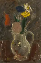 Gustave De Smet, Blumen in einem Krug, Oil on canvas