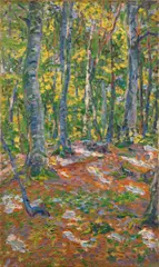 Walther Bötticher, Buchenwald, 1908, Oil on canvas