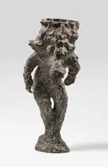 Priska von Martin, Gebückter mit Kiepe, Bronze