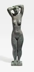 Priska von Martin, Große Stehende mit verschränkten Armen, Bronze