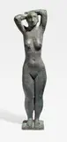 Priska von Martin, Große Stehende mit verschränkten Armen, Bronze