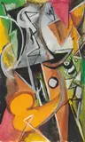 Ernst Wilhelm Nay, Untitled, 1948, Gouache and watercolour on watercolour laid paper