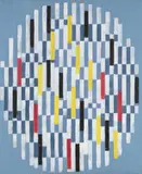 Adolf Fleischmann, Composition # 544, 1961, Oil on canvas