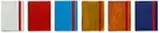 Untitled by Günther Förg, 1989, 6-part work: each acrylic on lead on wood. Each, offered Jun 2022