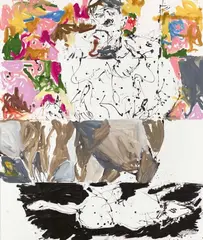 Georg Baselitz, Der Jäger (Remix), 2007, Oil on canvas