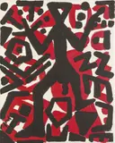 A. R. Penck, Untitled, Acrylic on canvas