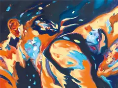 Norbert Bisky, Devil's playground, 2009-2014, Oil on canvas