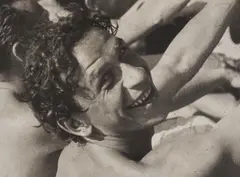 László Moholy-Nagy, Xanti Schawinsky, Ascona, 1927, Vintage gelatin silver print
