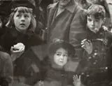 Arthur Leipzig, Watching Santa, 1943, Vintage gelatin silver print