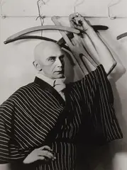Walde Huth-Schmölz, Harald Kreutzberg, 1949, Vintage ferrotyped gelatin silver print on Agfa-Portriga-Rapid paper