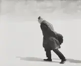 Antanas Sutkus, Jean-Paul Sartre in Lithuania, Nida, 1965, Gelatin silver print, printed later