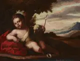 The Young John the Baptist with a Lamb and a Cross
The Young John the Baptist with a Lamb and a Fishing Rod by Italian or Spanish School 17th century, Oil on canvas (relined). Each, offered May 2022