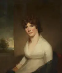 Sir Henry William Beechey, Portrait Mrs. Robert Prickett, Oil on canvas (relined)