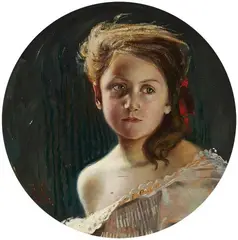 Monogrammist G.B., Portrait of a Girl, Oil on panel