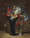 Philippe Rousseau, Flower Still Life, Oil on canvas