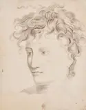Johann Heinrich Wilhelm Tischbein, Portrait of a Girl facing left