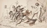 Johann Heinrich Wilhelm Tischbein, William Tell flees to his Companions in the Boat