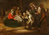 Barent Fabritius, The Adoration of the Shepherds, Oil on canvas (relined)