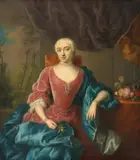 Balthasar Denner, Portrait of a Lady in a Pearl Necklace, Oil on canvas (relined)