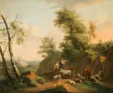 Jacob Philipp Hackert, Southern Landscape with Shepherds