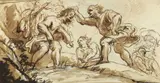 Italian School 17th century, The Baptism of Christ