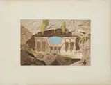 Karl Friedrich Schinkel 
Collection of Decorations for the two Royal Theatres in Berlin by Karl Friedrich Schinkel Collection of Decorations for the two Royal Theatres in Berlin, Aquatint etchings framed under new mats in two cloth folders. 32 loose sheets, 28 of which in colours, one inscribed "IN, sold May 2022