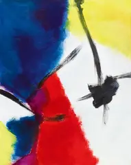 Jean Miotte, Untitled, Acrylic on canvas