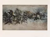 Zao Wou-ki, Untitled, 1959, Aquatint etching on card