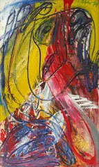 Walter Stöhrer, Baby Tramp, 1975, Mixed media on canvas