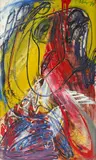 Walter Stöhrer, Baby Tramp, 1975, Mixed media on canvas