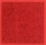 Bernard Aubertin, Tableau Clous, 1969, Nägel auf Holz, rot bemalt