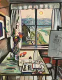 Wolfgang Mattheuer, Untitled (Sonnenfenster)