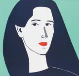 Alex Katz, Diana, 2014, Coloured linol cut on card