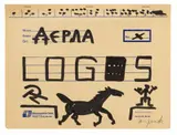 Untitled by A. R. Penck, 2 works: each felt-tip pen on card folder. Each, sold Dec 2021