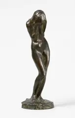 Bernhard Hoetger, Weinende (Pleureuse), Circa 1901, Bronze