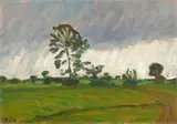 Otto Modersohn, Grauer Sommertag/Grauer Wümmetag