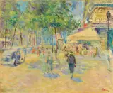 Lucien Adrion, Paris, Café de la Paix