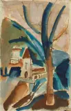 Georges Rouault, Paysage au grand arbre